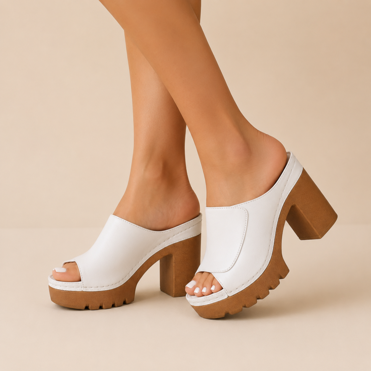 Alessia | Platform-korkokengät